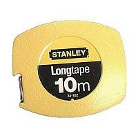 Рулетка вимірювальна STANLEY " Longtape", 10мх9.5мм, в пластмасовому корпусі.
