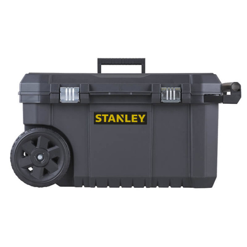 Зображення Ящик STANLEY "ESSENTIAL CHEST", 665x404x344 мм, обсяг 50 л, пластиковий, колеса і телескопічна ручка фото 3
