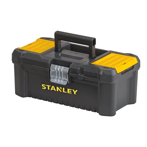 Зображення Ящик STANLEY " ESSENTIAL", 406x205x195 мм (16"), пластиковий, з металевими клямками.