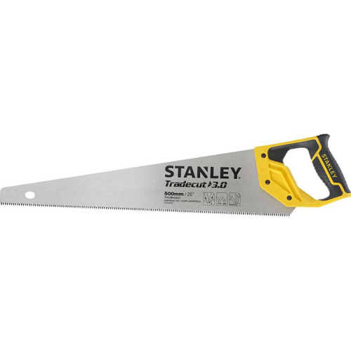 Зображення Ножівка STANLEY "Tradecut" універсальна, з загартованими зубами, L = 500мм, 11 tpi. фото 3