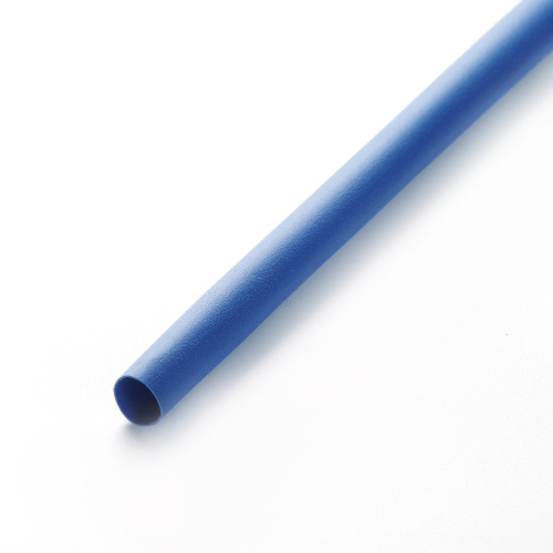 Зображення Термоусаджувальна трубка 4мм синій (пак 1м*30шт)