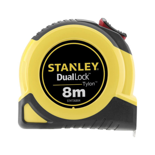 Зображення Рулетка вимірювальна STANLEY "TYLON™ Dual Lock", 8мх25 мм, з двома варіантами фіксації стрічки, в пл фото 3