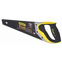 Ножівка STANLEY "FatMax® Jet - Cut" з покриттям " Appliflon", довжина 380мм, 7 зубів на дюйм, подовж
